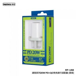 ORIGINAL REMAX RP-U68 PD 20W HIGH POWER FAST CHARGE