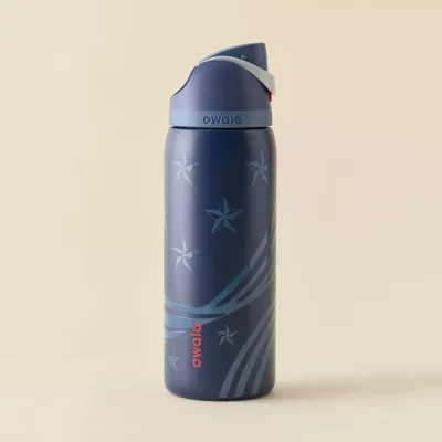 【100% Authentic】Owala x Soccer FreeSip Water Bottle 24oz/32oz Leak-Proof with Built-in StrawBPA-Free