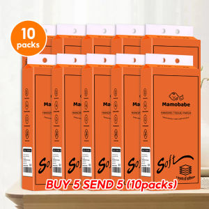 【Buy 1 Get 1 Free】10Pack Baby Tissue 4Ply 320PCS/Pack Tissue Paper Wall-Mounted Tissue Paper Baby Wipes
