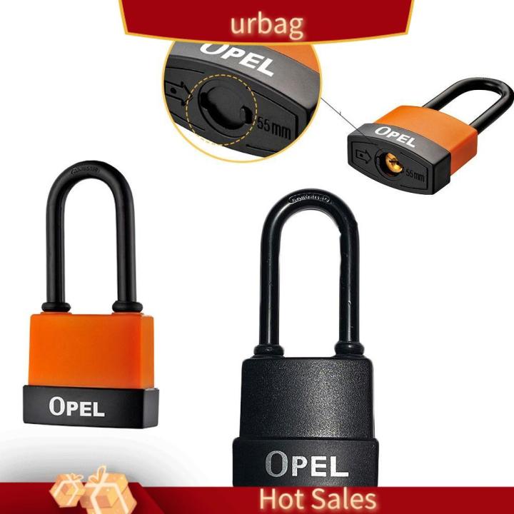 Unhackable Lock URBAG Anti-theft Heavy Duty Padlocks Anti-cut With Keys Long Shackle ...