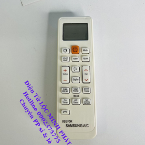 Điều khiển điều hòa Samsung Inverter DB93-14195F remote máy lạnh Samsung - tặng kèm pin