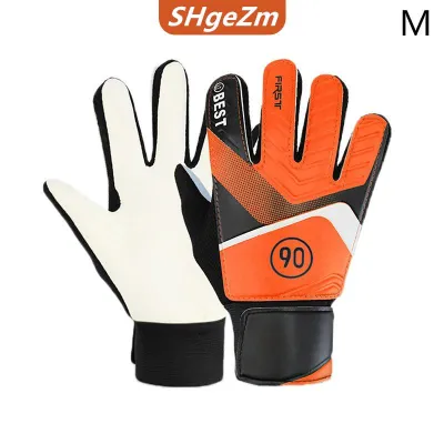 [COD] SHgeZm SPORTS 1 Cặp trẻ em bóng đá thủ môn găng tay chống va chạm Latex PU thủ môn tay bảo vệ Găng tay bóng đá Phụ kiện cho trẻ em