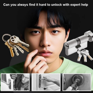 2025 New Practical Fire Fighting Tools Multi-function Lever Household Manual Door Crack Clamp Tool Unlocker手动门缝夹工具开锁器