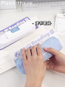 Máy tính xách tay bút chì trường hợp Tạp Chí túi đựng bút chì Túi trang điểm kẹp giữ bút Túi trang điểm với băng co giãn có thể điều chỉnh cho bìa cứng