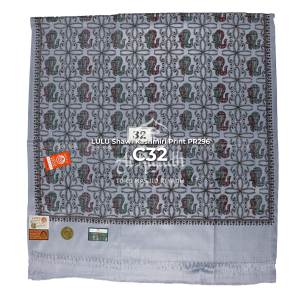Sorban LULU Kashmiri PR296 Full Motif Print Elegan Warna