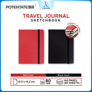 Artemedia All Art-Buku Sketsa Potentate Travel Journal 10.5x14.2cm Stitch Bound Sketchbook-Artemedia All Art