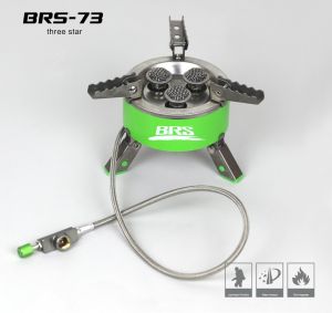 BRS 73 4200W- Bếp gia đình siêu gon 3 đầu gaz