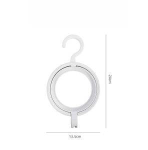 Round Hat Scarf Hanger Storage Organiser Rack Combination Door Back Scarf Hat Hook Wardrobe Storage Clothes Rack