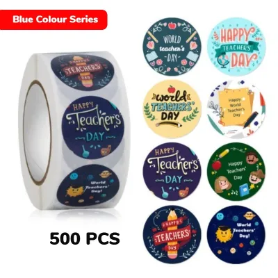 Teachers Day Sticker Roll 500pc For Teachers Day Gifts/Presents