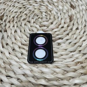 3D Metal Aluminum Alloy Positioning Eagle Eye Camera Lens Tempered Glass Film Anti Scratch Phone Lens Protector For Oppo A78 4G F25 Pro Reno11 F ﻿