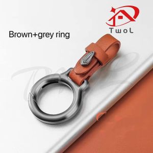 TWOL SHOP 1pcs Car Keychain Multi-Functional Hanging Buckle Pendant KeyRing Belt Key Hanging Car Anti-Lost Accessories