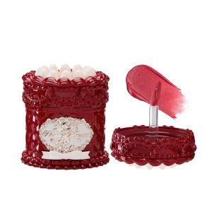 Son dưỡng môi Flower Knows Strawberry Cupid Cake màu hồng phấn.    Son môi lì nhung công thức nhẹ dưỡng ẩm không lem thuần chay (V01 Vanitea)