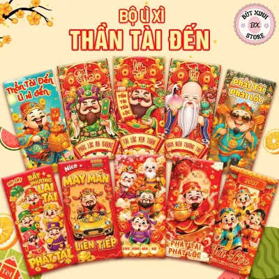 Sét 100 Bao Lì Xì Truyền Thống Tết Đinh Mùi 2027