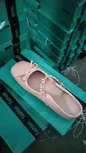 [Free Shipping] Womens summer slip-on mules with internal height increase and closed toe 2026 new model