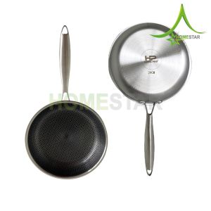 HOMEPRO - FRYPAN HONEYCOMB Stainless Steel Berkualitas / Diameter 24CM