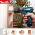 [ต้นฉบับขายตรง] Makita แบบชาร์จไฟได้ 18V HP330DWE ไขควงกระแทกสว่านในครัวเรือนมินิสว่านไฟฟ้าไขควงไฟฟ้าลิเธียมสว่านไฟฟ้าแบบใช้มือถือ. 