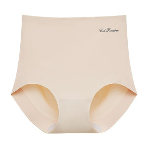 กางเกงในเอวสูงกระชับหน้าท้อง ชุดชั้นในไร้รอยต่อ เนื้อผ้านิ่ม กางเกงชั้นในยกสะโพกสำหรับผู้หญิง ไร้ตะแข็บทั้งตัว เก็บหน้าท้องให้แบนเรียบ