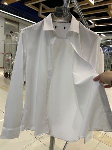 Summer men plain longsleeved shirt k-stylesilm british style professional business casual inch shirt youth mens white shirt 20063