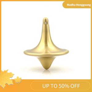 Madha Metal Gyro Great Accurate Spinning Top Hot Movie Totem Print Spinning Top Toy