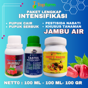 Pupuk Topfarm / Pupuk Paket Lengkap Buah Jambu Air / Pupuk Khusus Jambu Air / Pupuk Booster Buah Jambu Air Lengkap / Pupuk Jambu Air Terbaik