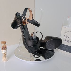 Dép nữ PU Nhẹ Êm HShop đế gót trụ quai bản lật quý phái 3 phân 5 phân 7 phân 8 phân đủ Size lớn nhỏ KH-12