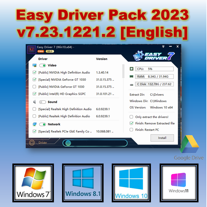 Easy Driver Intel Driver Pack Windows 10 Realtek Hd Video Driver
