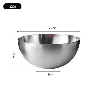 JustLiving 304 Stainless Steel Mixing Bowls Nesting Bowls for Space Saving Storage Sturdy Bowls for Cooking/ Baking/ Prepping - Easy To Clean Kitchen Food Storage Organizers