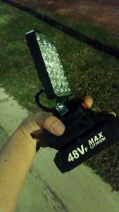 3" Inch 12pcs LED Work Light for MCTO 21V Lithium Batteries Super Bright Adjustable Jobsite Light