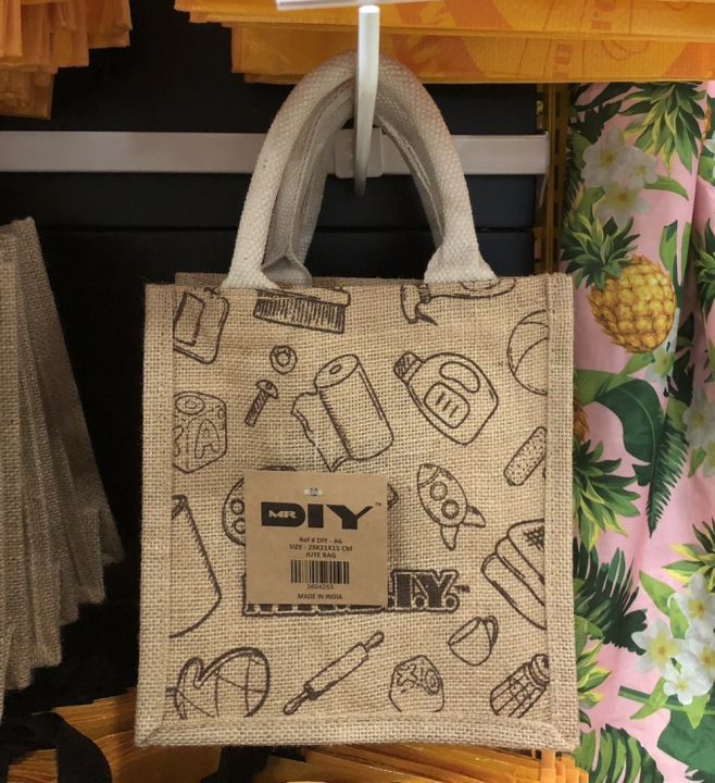 🛠️Mr D.I.Y. มิสเตอร์. ดี.ไอ.วาย กระเป๋าผ้ากระสอบ ถุงหิ้ว ถุงช็อปปิ้ง ...