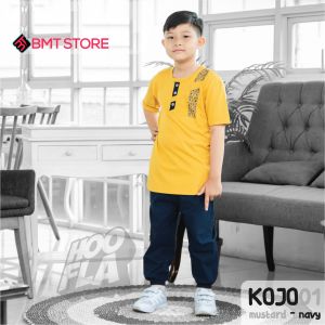 Setelan Baju Koko Celana Joger Anak Laki Laki Perempuan Couple Terbaru 6 8 10 12 Tahun Hoofla Kids