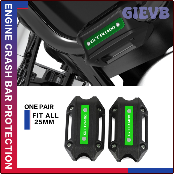 GIEVB Motorcycle Accessory 25mm Crash Bar Bumper Engine Guard