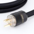 【Stock in SG】HiFi Power Cord Hi-End Braided Sleeve Amplifier Power Cable - 10AWG - OD 17MM - Shielding Audiophile High Fidelity AC Power Wire Audio Power Cable UK US EU Custom Plug. 