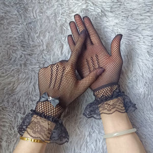 Sarung Tangan Renda Full Jari Super Tipis - Aksesoris Cantik Untuk Pesta Pengantin dan Acara Special Lainnya