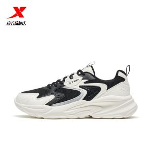 Giày thể thao nam Xtep giày thường thời trang thoáng khí lưới đôi chống trượt nhẹ giày thể thao phối màu giày bố thoải mái