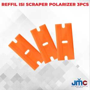 Cutter scapper pembersih pengikis sisa lem polarizer alat bantu pasang polarizer