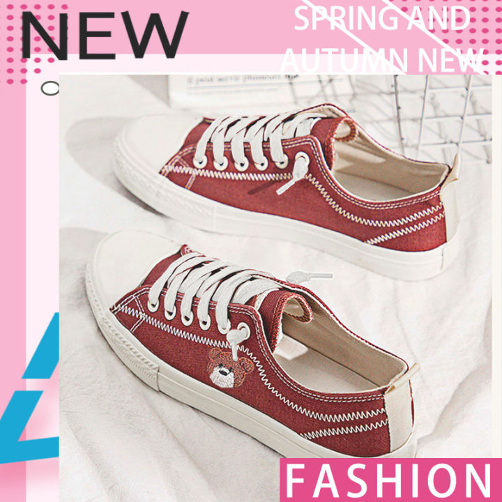 YaKo ดีย์จนต้องบอกต่อ💯 รองเท้าผ้าใบสไตล์วินเทจ ️ ️ ธรรมดา รองดท้าผ้าใบ ...