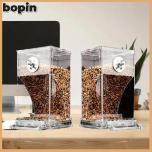 Bopin กล่องให้อาหารนกขนาดเล็กขนาดกลาง กล่องให้อาหารนกที่ทนทาน