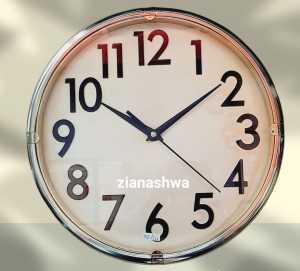 JAM DINDING NIGATA 261 DIAMETER 26 CM // JAM DINDING ANGKA TIMBUL // JAM DINDING MURAH // JAM DINDING PIONER // JAM DINDING IMPORT // JAM DINDING ESA // JAM DINDING OGANA // JAM DINDING KALIGRAFI // JAM DINDING LOKAL // HIASAN KAMAR // DEKORASI RUANGAN /