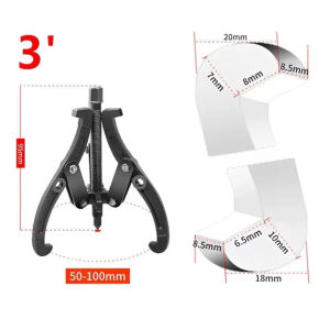 3ขา สามขา ดูดลูกปืน ดูดมูเล่ ขายาว 3นิ้ว 6นิ้ว เหล็กวาเนเดียม ทนความร้อน ตลับลูกปืนถอกได้ ทนทานต่อการใช้งาน