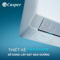 [Công lắp 0Đ HCM/HN] Máy lạnh/ Điều hòa Casper Inverter PrimeAir 1 chiều 1HP/ 1.5HP - Thiết kế khí mềm, chùm tính năng tiện nghi -QC-09IU36A/ QC-12IU36A/ QC-12IS36 - Bảo hành 3 năm. 