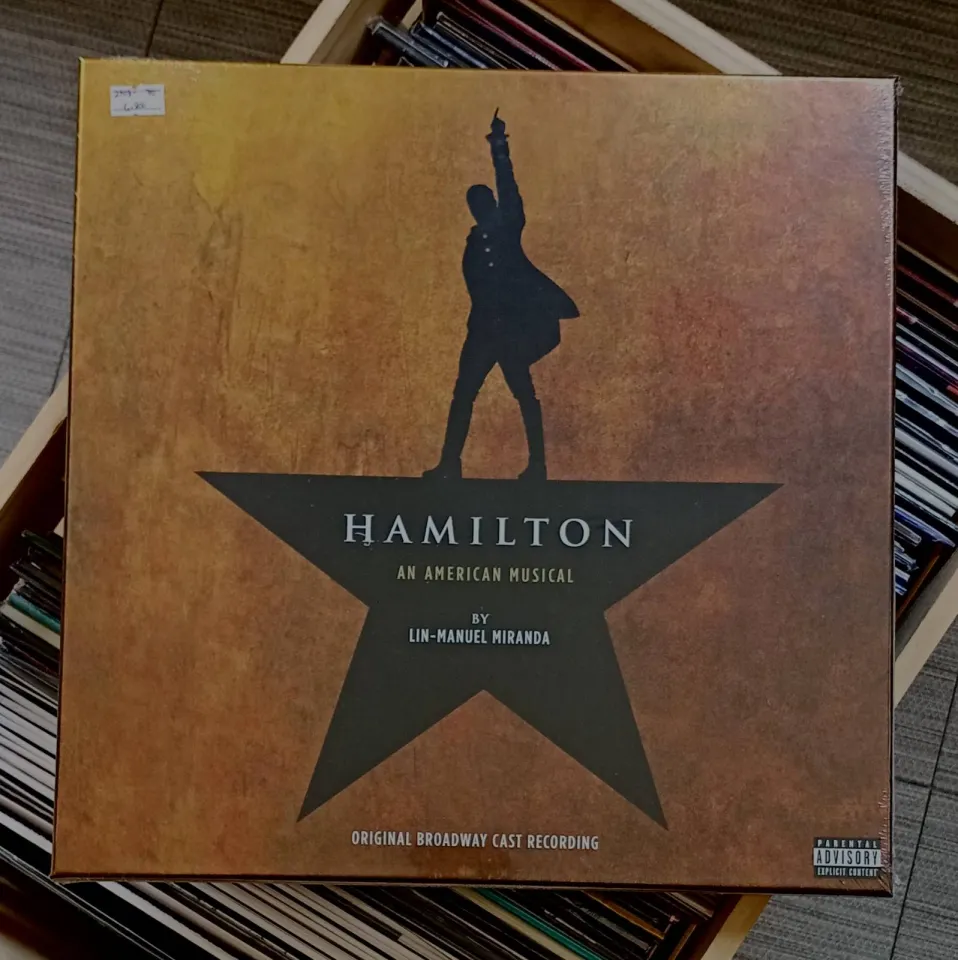 Hamilton shop musical vinyl