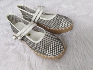 Mesh Espadrille Platform Shoes - Liliw Laguna made