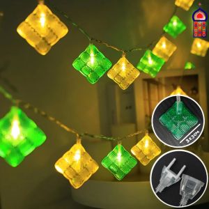 Lampu Hias Lebaran Idul Fitri bentuk Bintang kastil Ketupat Lampu Hias LED Tumbler - zansenShop
