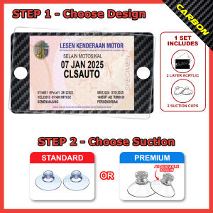 Roadtax JDM Car Holder Small Size Pemegang Rotax Kereta Rotek Cover Road Tax Accessories