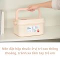 Hộp Đựng Thuốc Gia Đình INOCHI Okina 7.2L – Kháng Khuẩn, Khử Mùi, Bảo Quản An Toàn, Thiết Kế Tối Ưu. 
