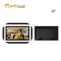 Interactive signage 32 Inch Touch Screen Monitor – Versatile Large Size Tablet Display android wall panel. 
