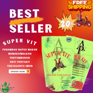 SUPER VIT Ramuan herbal & Vaksin alami ampuh atasi segala penyakit  dan mempercepat masa pertumbuhan