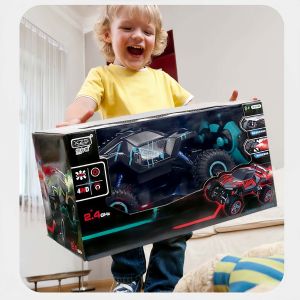 Remote Control Cars RC Vehicles Glowing Spray RC Off-Road Racer Monster Truck For Kids Toy