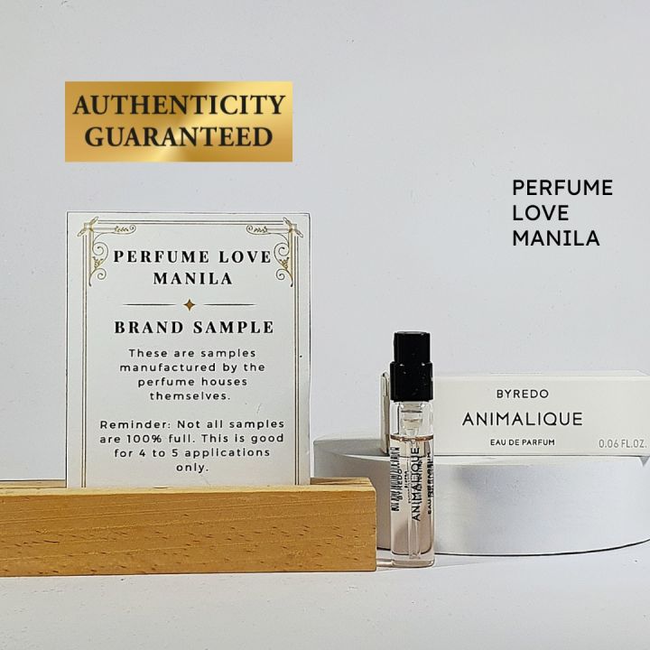 PERFUME VIAL 2ml Animalique by redo Lazada PH