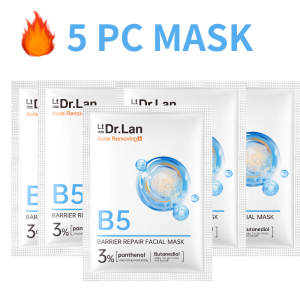 [OFFICIAL STORE] DR LAN BARRIER REPAIR SHEET MASK FACE FOR SKINCARE PREMIUM FACIAL MASK ANTI ACNE ANTI AGING WRINKLES DULL SKIN // KULIT KUSAM JERAWA KULIT KUSAM PARUT